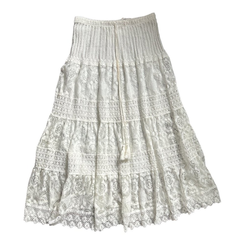 TODAY'S DESIGNER | White skirt | Summer | XL |